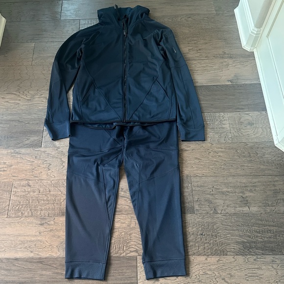Hylete Men’s Navy Jacket/Pants Set - Picture 1 of 12